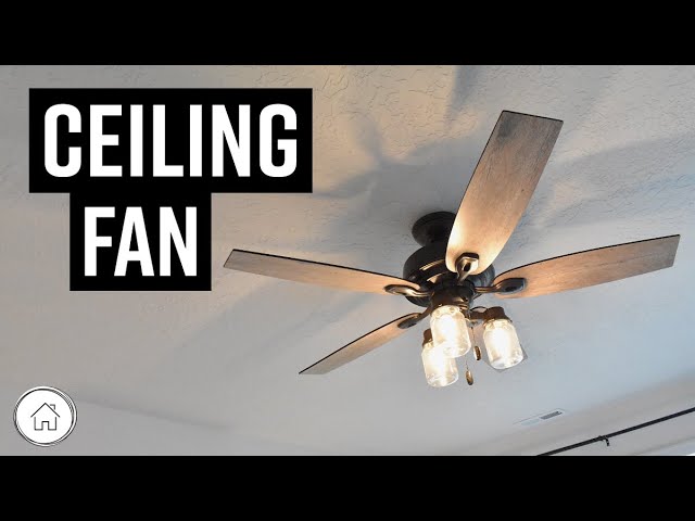 How To Install A Ceiling Fan Brace