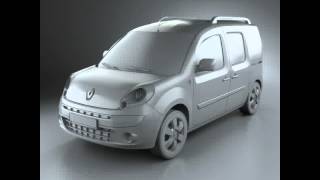 3D Model Of Renault Kangoo 2010 Review