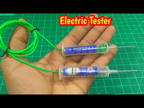 How to make DC Electric tester at home || Electric tester ||