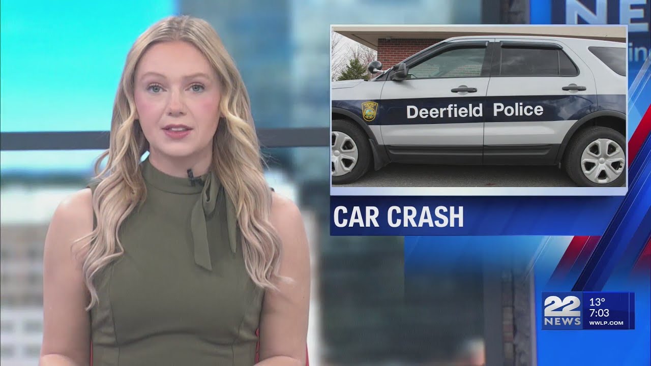 Car crashes into utility pole on Eastern Avenue in Deerfield - YouTube