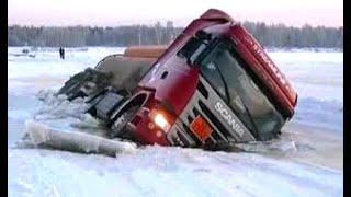 Crazy Drivers Fastest Truck Cars & Heavy Equipment Fails In Extreme Off Road & Cross Frozen River by Beautiful planet 3,045 views 1 month ago 35 minutes