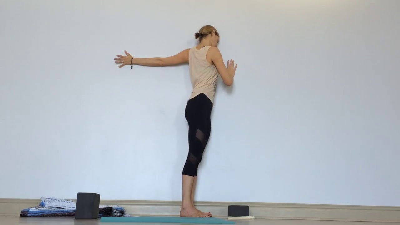Yin Yoga - Wall Sequence 