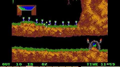 Lemmings 1992 Chris White ~ SAM Coupé