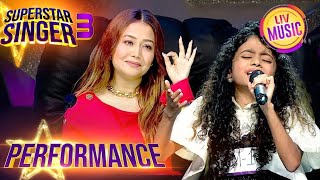 Superstar Singer S3 | Mia की धमाकेदार Performance पर Neha ने बोला 'Wow' | Performance Resimi