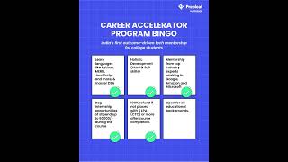 What is Career Accelerator program?🤔 | Prepleaf #shorts #bingo screenshot 1