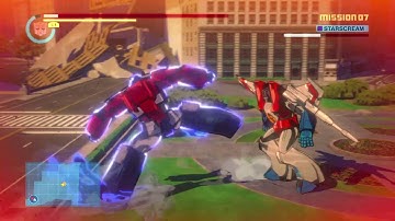 TRANSFORMERS DEVASTATION - OPTIMUS PRIME VS STARSCREAM(MAGNUS DIFFICULTY)