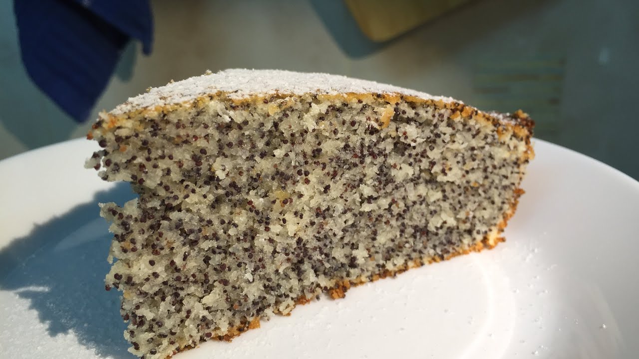 עוגת פרג מהירה וקלה להכנה