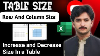 How To Increase And Decrease The Table Row And Column || Row And Column Size Increase And Decrease  screenshot 4