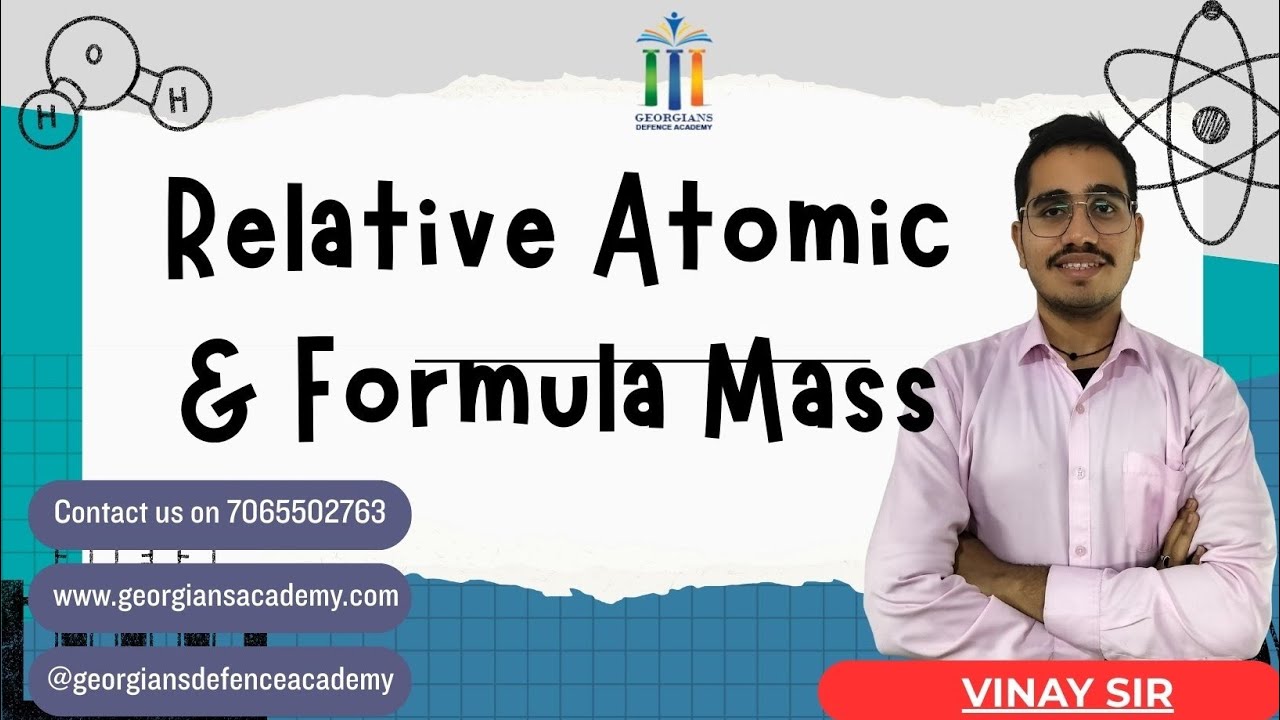 Formula Unit Mass Explained | Easy Chemistry Concept | NCERT Based | GDA