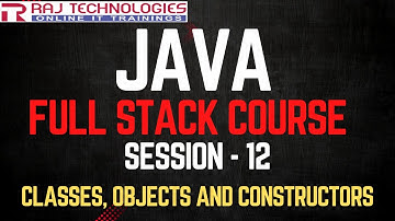 Become a FULL STACK Java MASTER | Classes, Objects and Constructors