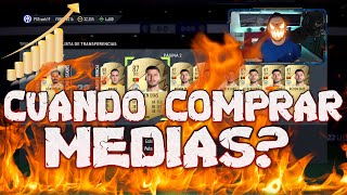 MULTIPLICA TUS MONEDAS CON ESTA INVERSION ? | CUANDO COMPRAR MEDIAS | TRADEOS FUT FIFA 22