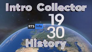 History of RTS Info Le 19:30 intros | Intro Collector History