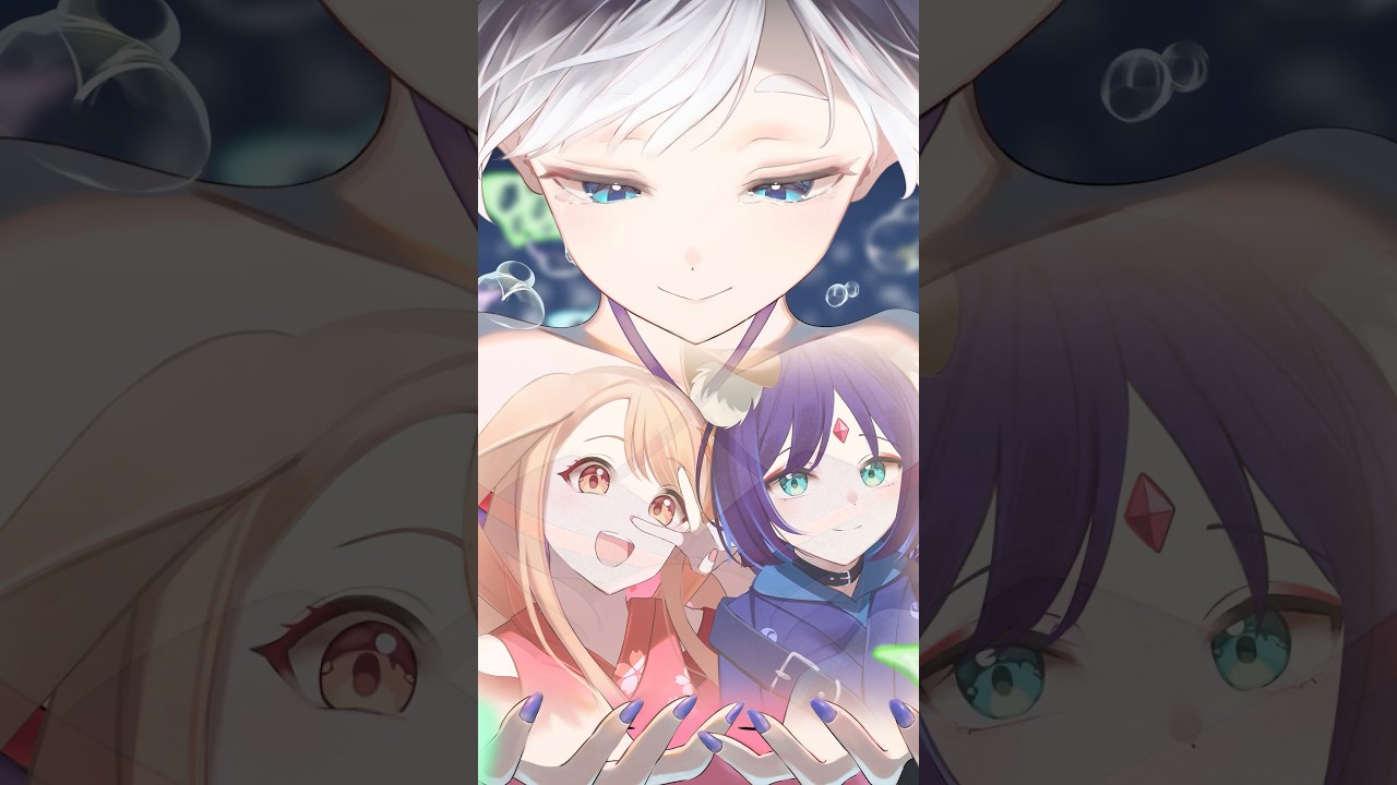 幾千の時を巡って、今＿＿＿#超かぐや姫 #イラストメイキング 【illustration】