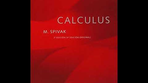 Calculus by Michael Spivak | Summary