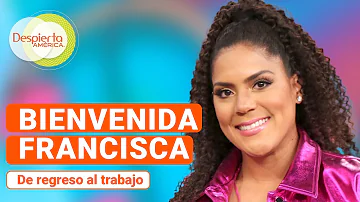 Francisca regresó al show tras tener a su segundo hijo | Despierta América