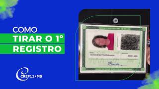 Saiba Como Registrar-Se No Cref11Ms.