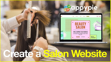 How to create a salon website using Appy Pie’s website builder?