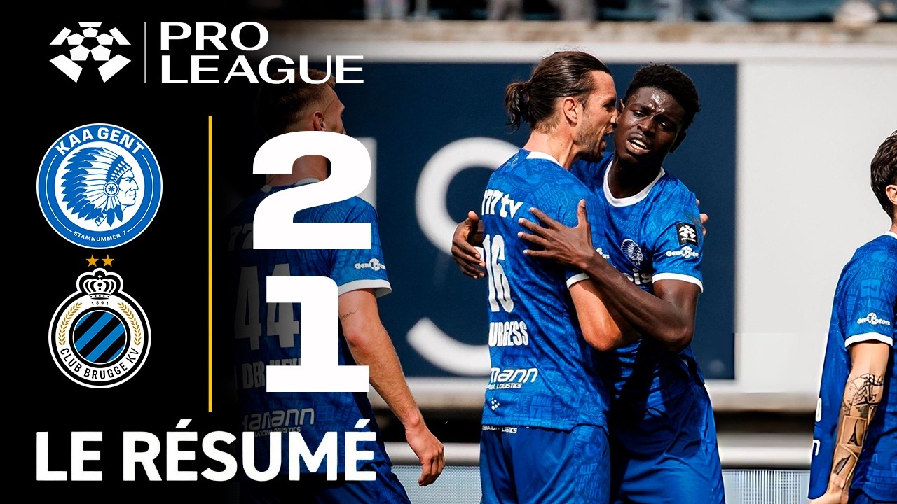KAA Gent Club Brugge | 2-1 | Résumé | Pro League 2026/27 | club brugge gent