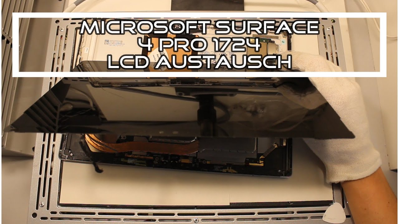 New Update Microsoft Surface Pro 4 1724 LCD Display Screen Austausch Replacement