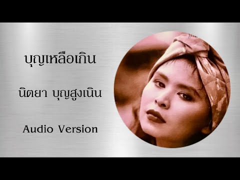 บุญเหลือเกิน - นิตยา บุญสูงเนิน [Audio Official]