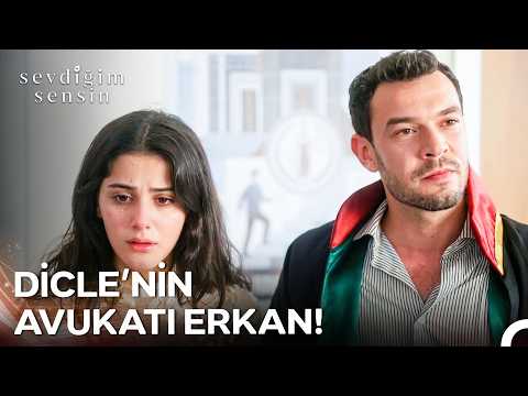 DİCLE VE ERKAN MAHKEME KARŞISINDA! - Sevdiğim Sensin 17. Bölüm (SON SAHNE)