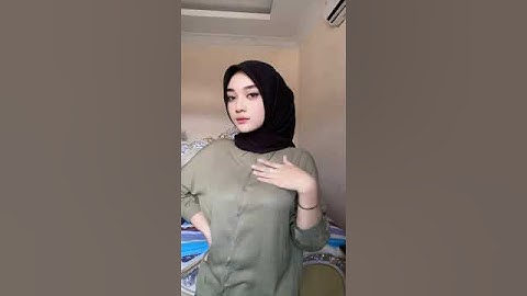 pake jilbab cantik  banget #shorts