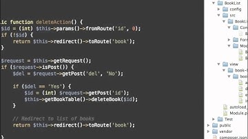 Zend Framework 2 -- 04 13 Demo Finishing the Delete Action