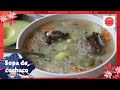 Sopa de cuchuco con hueso carnudo de res 🥘 Sopa deliciosa