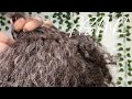 ASMR Untwist Unbraid Finger Comb Detangling No Talking ASMR Untwist Unbraid Finger Comb Detangling No Talking