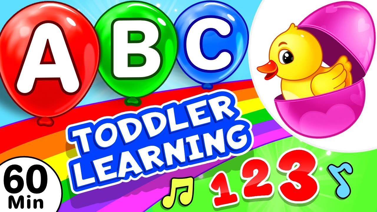 Learning Videos For Toddlers | Learn ABCs, Colors, Numbers, Shapes, Months Of The Year & More