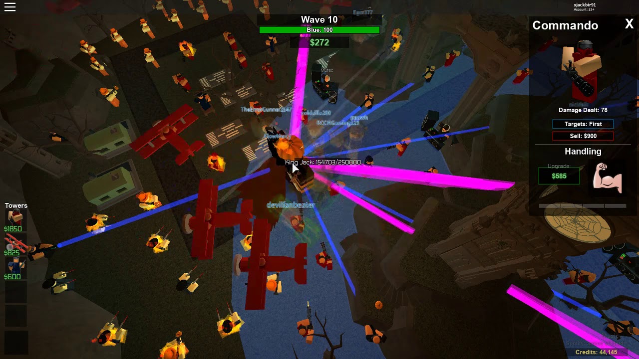 New strategy on how to kill king jack in tower battles