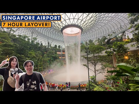 This is the WORLD’S BEST AIRPORT! SINGAPORE CHANGI Layover Vlog