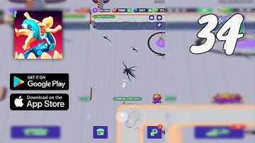 Alien Invasion: RPG Idle Space Gameplay Walkthrough Part 34 - Level 6 (Android IOS)