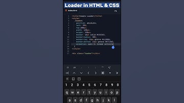 Loader in Html & Css 😜😜🥰🥰 || coding status 😍 #shorts   #programming  #trending #shortsvideo