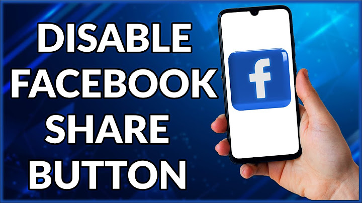 How to remove the share button on facebook posts 2023