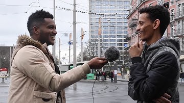 Eritrean street interview in Basel ሕቶታት ኣብ ጎደና