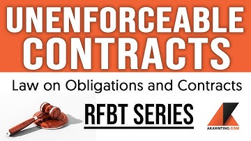 Unenforceable Contracts (2020)