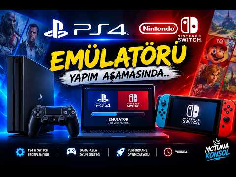 PS4'TE NINTENDO SWITCH OYUNLARI! 😱 Emülatör Yapılıyor | Büyük PS4