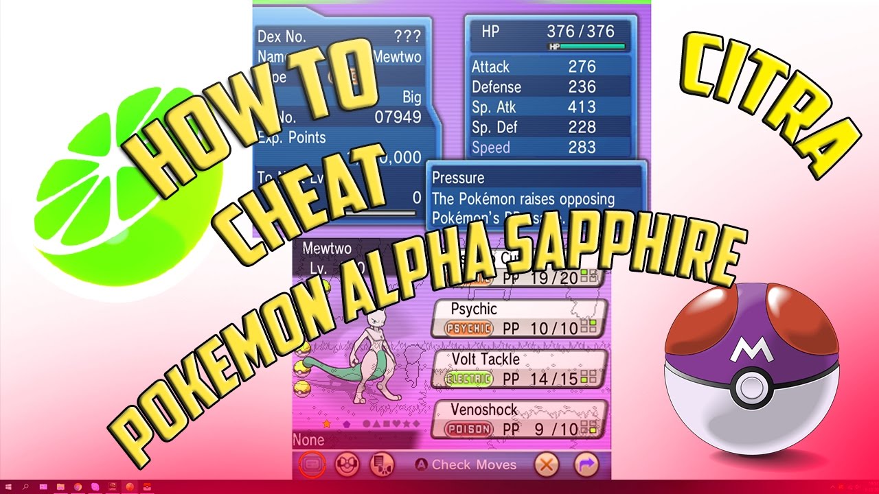 pokemon alpha sapphire rom decrypted for citra