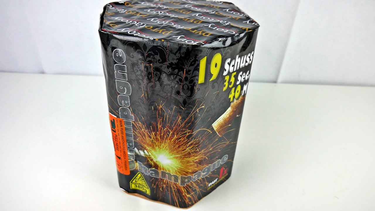 Pyrofactory - Champagne | Ein ganz edler Tropfen 🍾🥂| SparklingFireworks