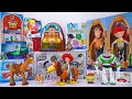 Unboxing Disney Pixar Toy Story toy collection ASMR | Woody &amp; Jessie &amp; Buzz Lightyear &amp; Bullseye