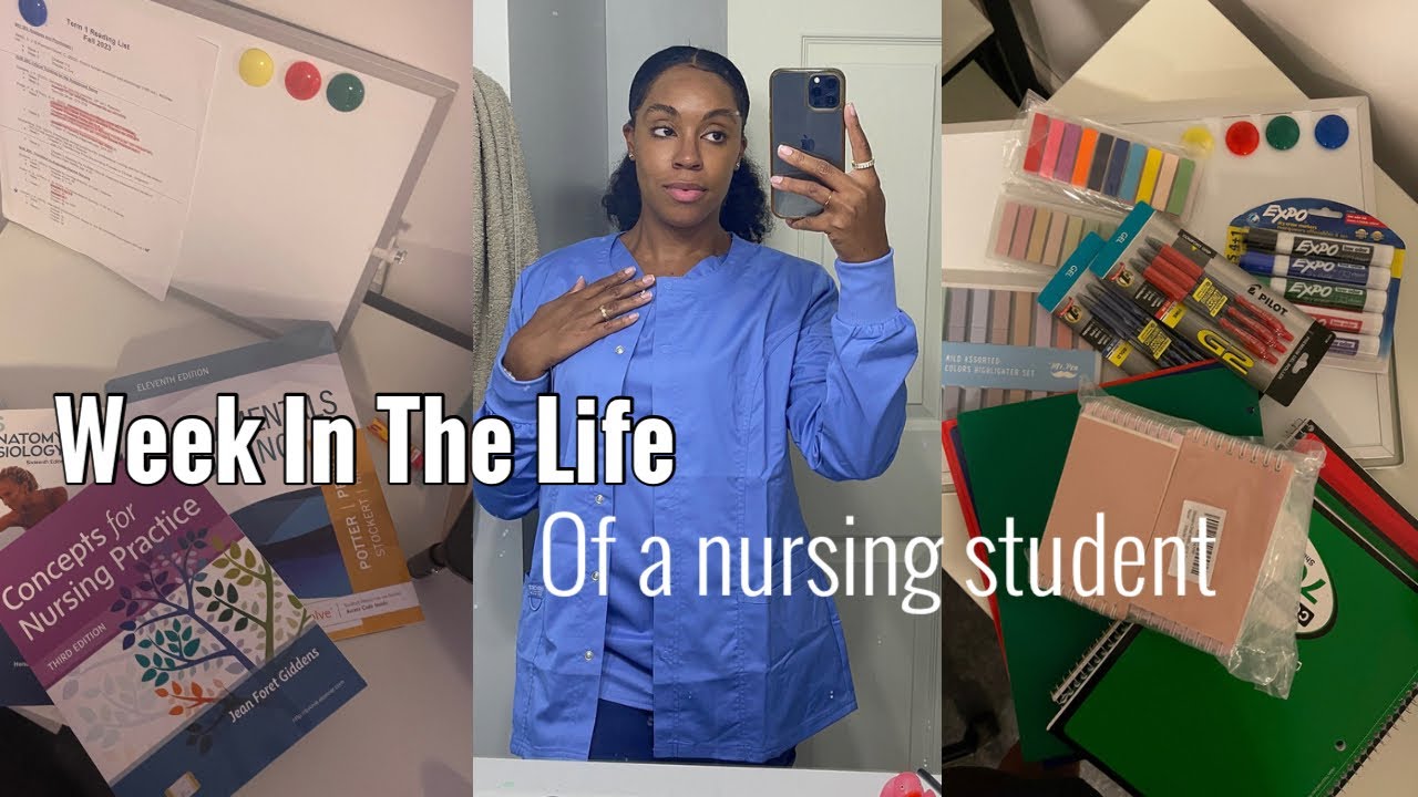Week In The Life of a Nursing Student | Supply Haul, Study With Me ...