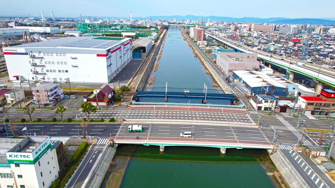 山崎川3部　新瑞橋から海まで