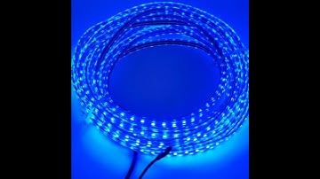 Sunlight 3 Çip Dış Mekan Şerit Led Işık Hortum 220V Fişli 6 Renk