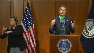 Governor Northam COVID-19 update briefing – May 18, 2020; VA Beach opens May 22, evictions deferred