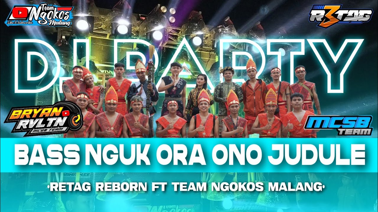 DJ GANOK JUDULE BASS NGUK STYLE PARTY YANG DI PAKAI MINIONSS AUDIO - MCSB TEAM REMIXER