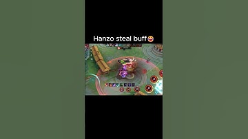 Hanzo steal buff #zero  #funny #mobilelegends #mlbb#shorts