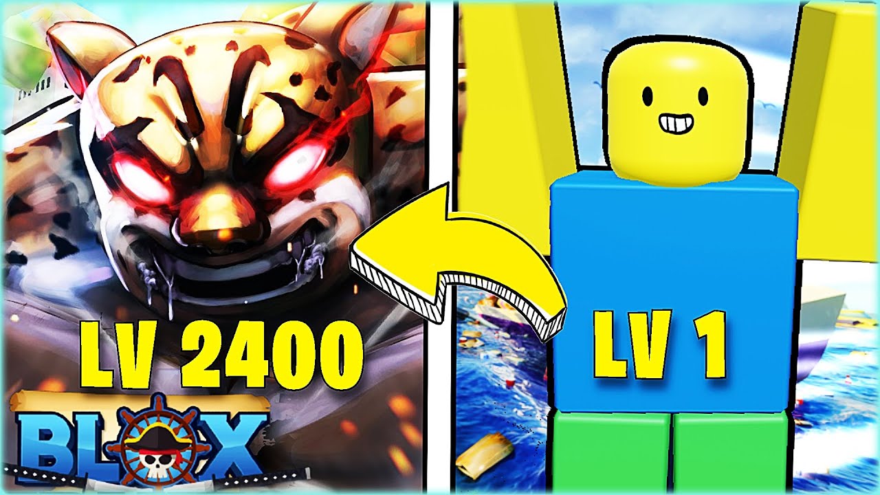 SOLD - Blox Fruits Lv. 2400 (MAX) - Superhuman + Leopard Fruit +