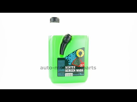 Омивач зимовий Bubble Gum -25 (зелений) 4 L - з лійкою Європа (Sigma) - Auto France (Польша) - EU105, видео 1