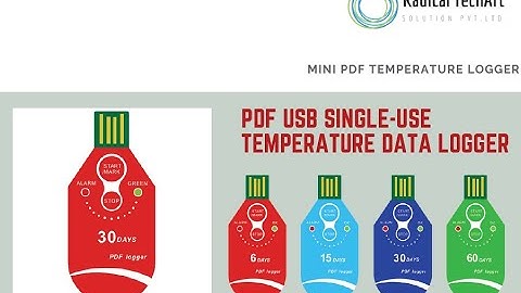 PDF USB Single - Use Temperature Data Logger  RadicalTechArt I RadicalTalks I RadicalTechMart